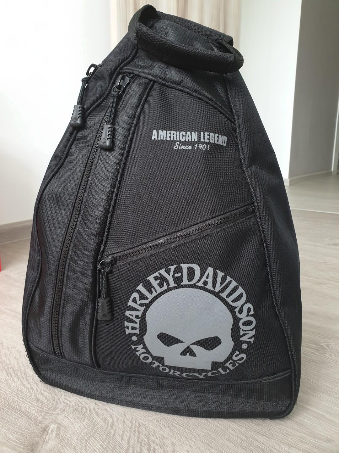 Harley davidson sling backpack sales