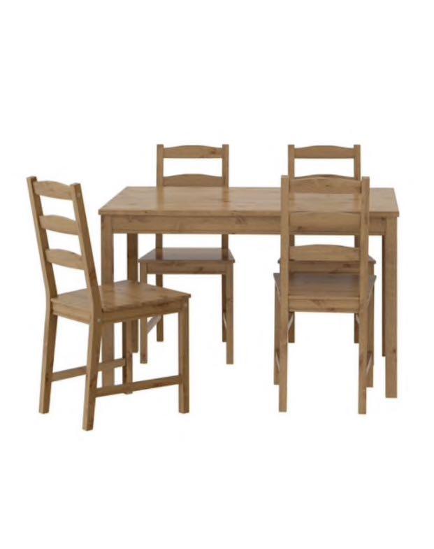 Ikea Dining Table Set Furniture Tables Chairs On Carousell
