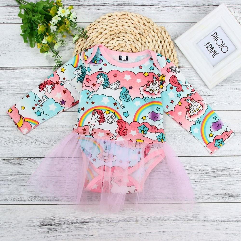 Instock Unicorn Horse Baby Tutu Romper Babies Kids Babies