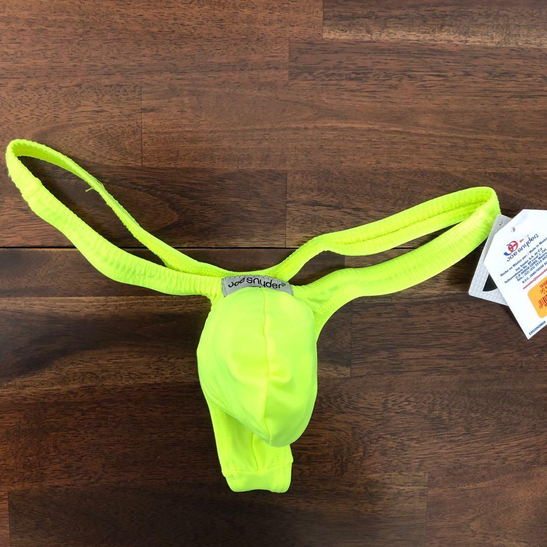Joe Snyder Neon Bulge Thong Men S Fashion Clothes Bottoms On