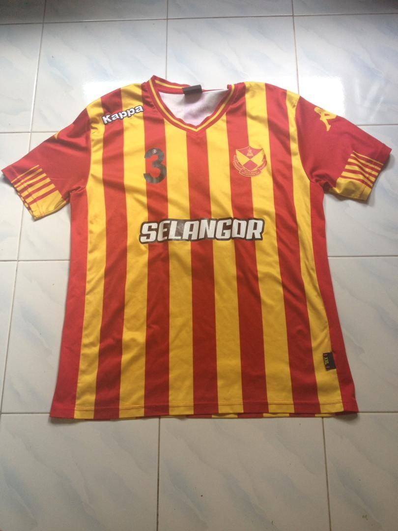 Kappa Selangor Home Jersey 2015 Size Xxl Fit Xl Men S Fashion Activewear On Carousell