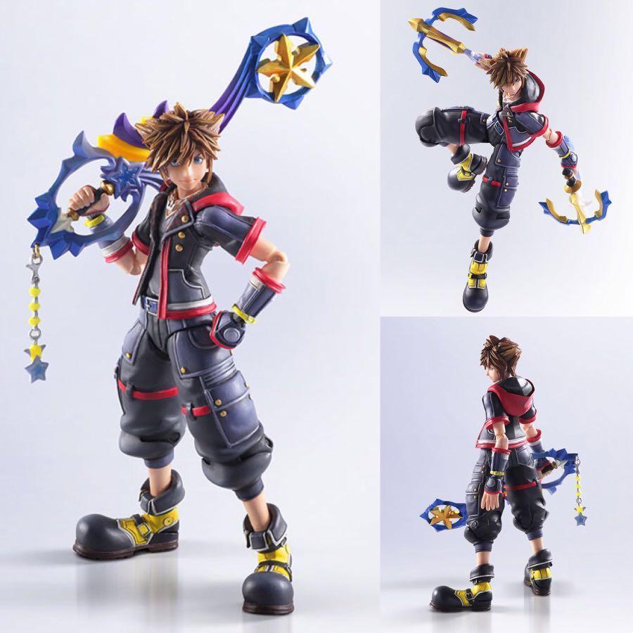 Kingdom Hearts III BRING ARTS Sora Action Figure Preorder