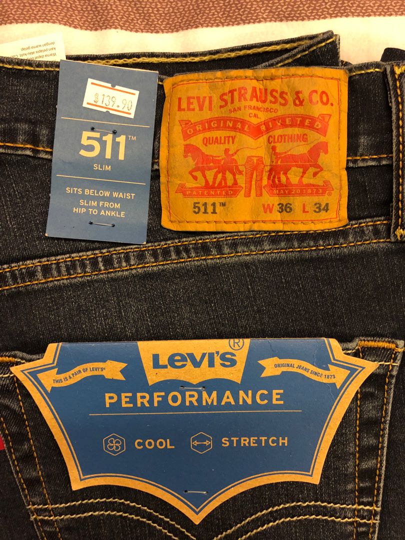 Levi's Jeans - 511 Slim Cool Stretch, Men's Fashion, Bottoms, Jeans on  Carousell