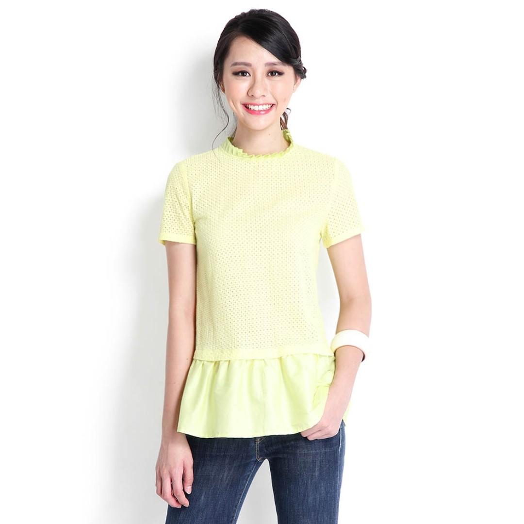 lemon yellow tops