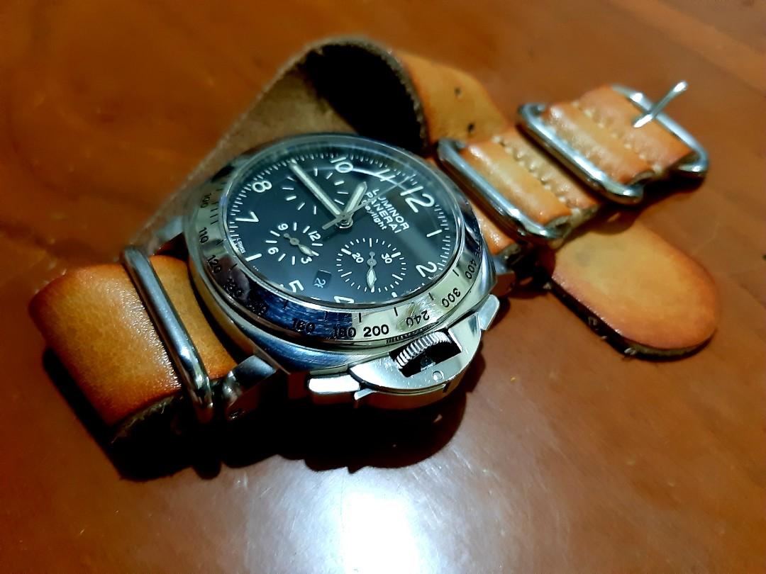 Luminor Panerai Daylight, Fesyen Pria, Jam Tangan di Carousell