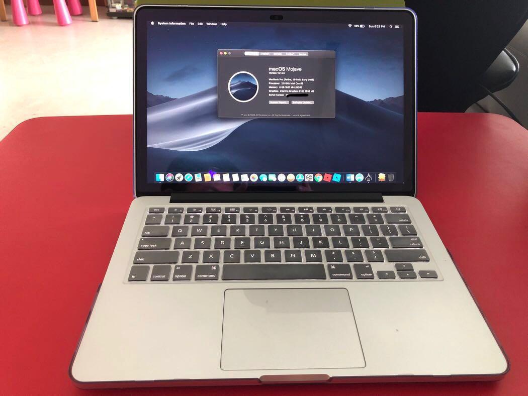 Macbook Pro Retina 13 Early 2015 8gb Model Electronics Computers Laptops On Carousell