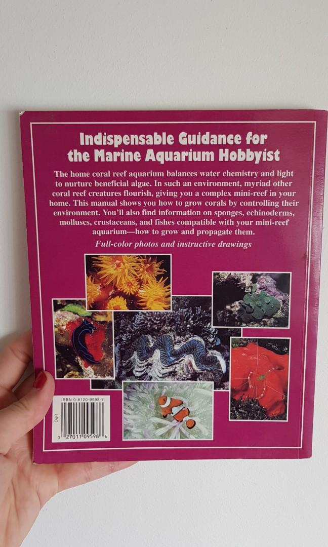 Marine Reef Aquarium Handbook, Hobbies & Toys, Books & Magazines