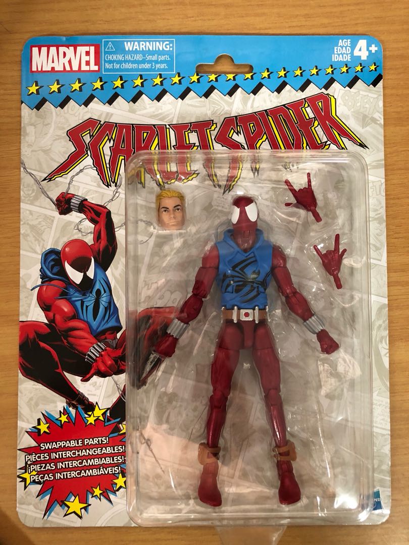 marvel legends vintage scarlet spider