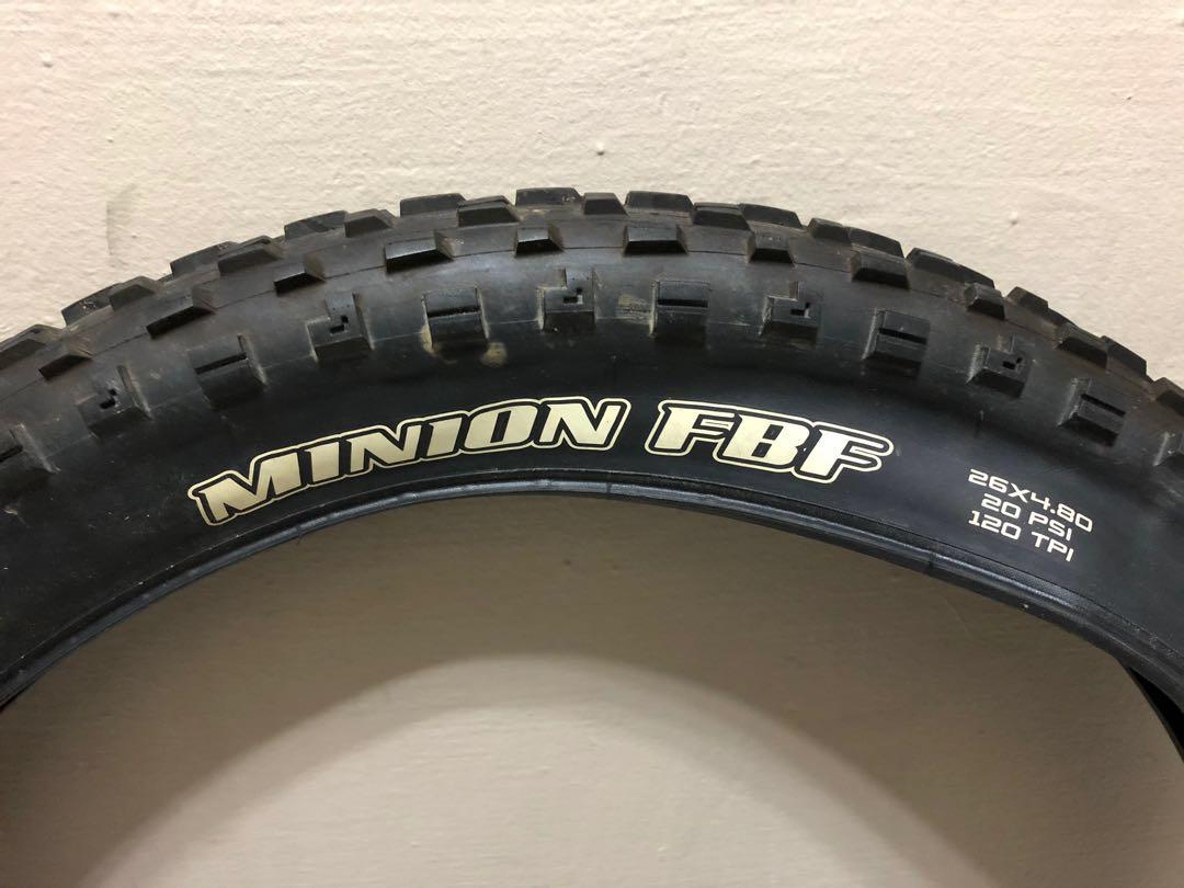 Maxxis minion fbr hotsell 26 x 4.80