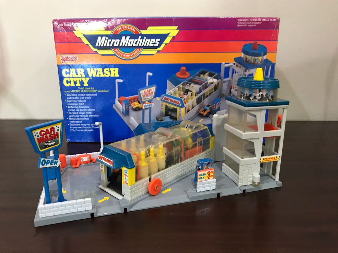 Micro Machines Car Wash City Vintage Collectibles Vintage