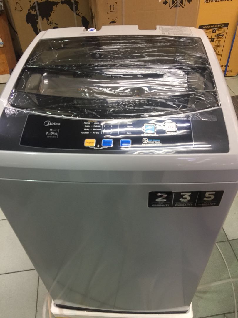 Midea Mesin Basuh 7 5kg Baru Kitchen Appliances On Carousell