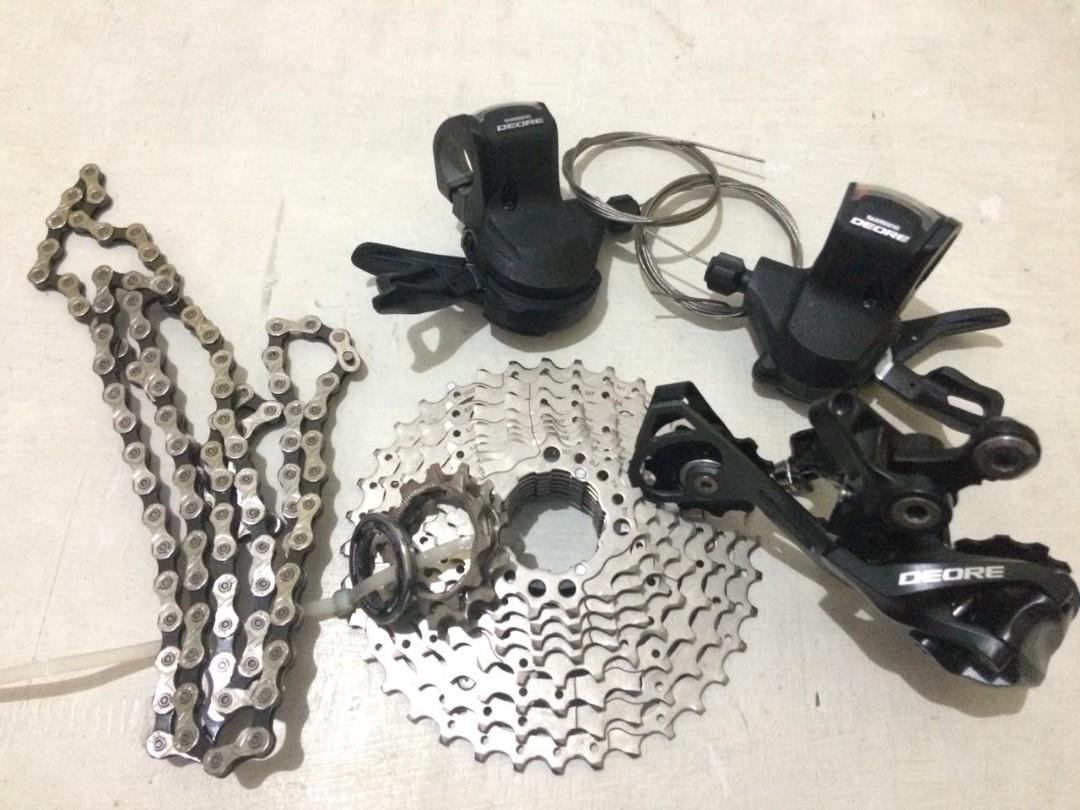 Jual mini groupset xt 11 speed clearance
