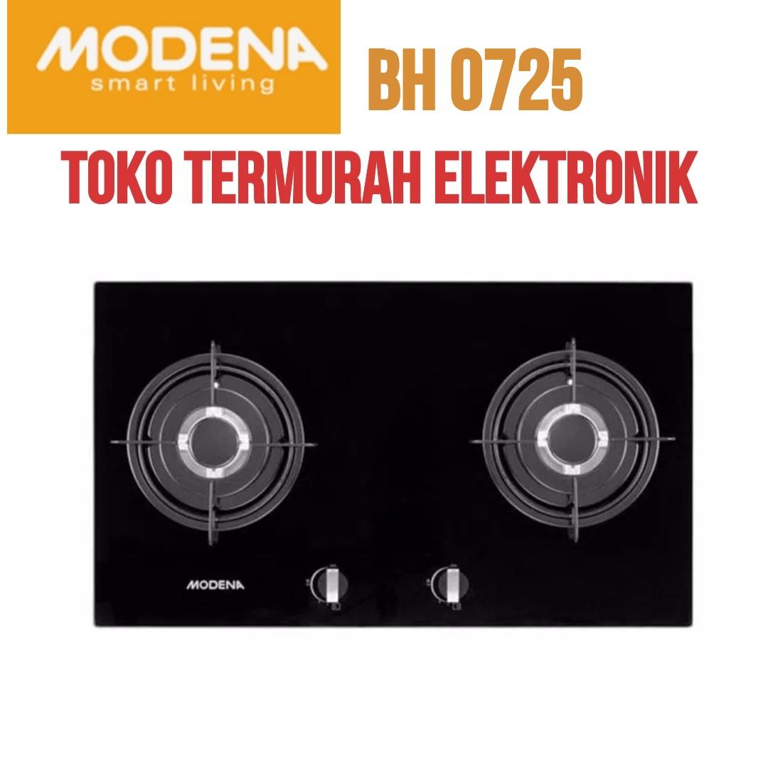 Modena Kompor Tanam Gas 2 Tungku 70cm Bh 0725 Elektronik Lainnya