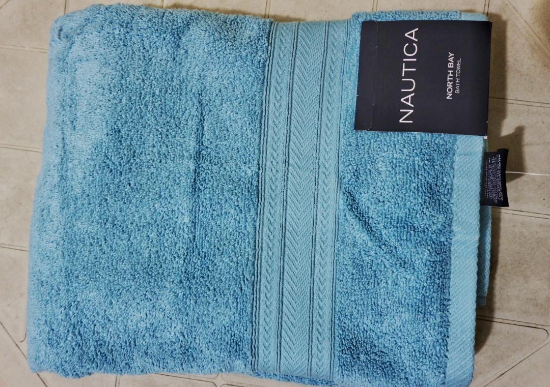 Nautica Bath Towels Beauty Personal Care Bath Body Bath On Carousell