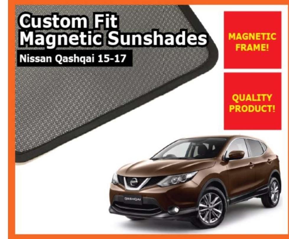 Nissan Qashqai 6 Pc Sun Shades Good Quality And Condition Car