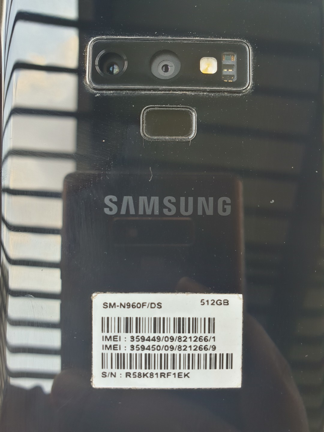 note 9 512gb black
