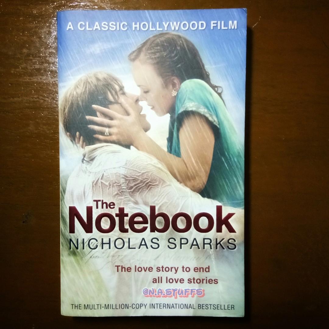 Novel Import The Notebook Karya Nicholas Sparks Buku Alat Tulis