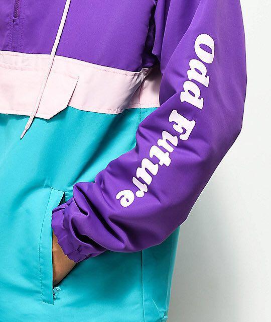 Odd future windbreaker purple new arrivals