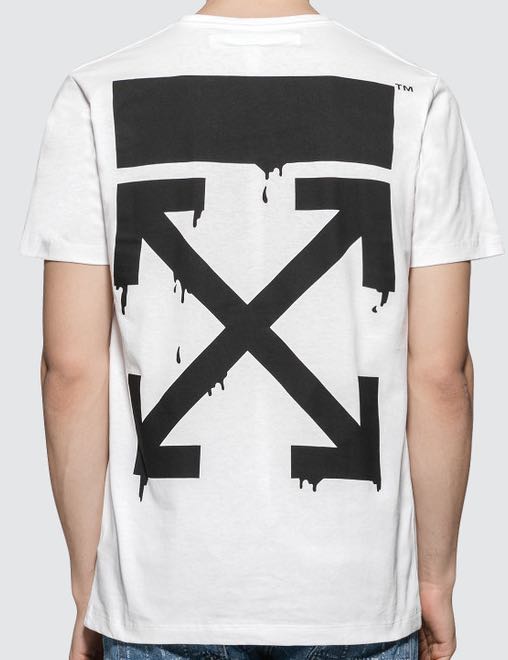 simpsons off white tee