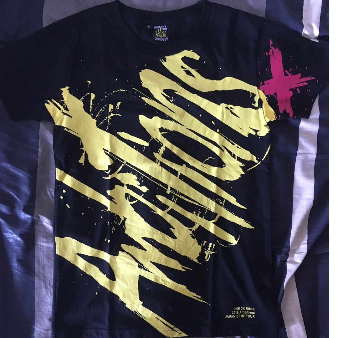 One Ok Rock Ambitions 2018 Japan Dome Tour T Shirt J Pop On Carousell