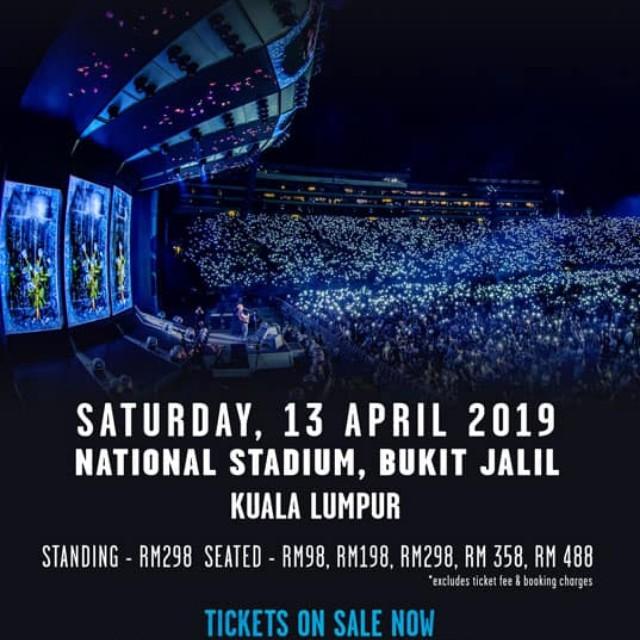 Pair Of Ed Sheeran Malaysia Concert 2019 Entertainment Events Concerts On Carousell