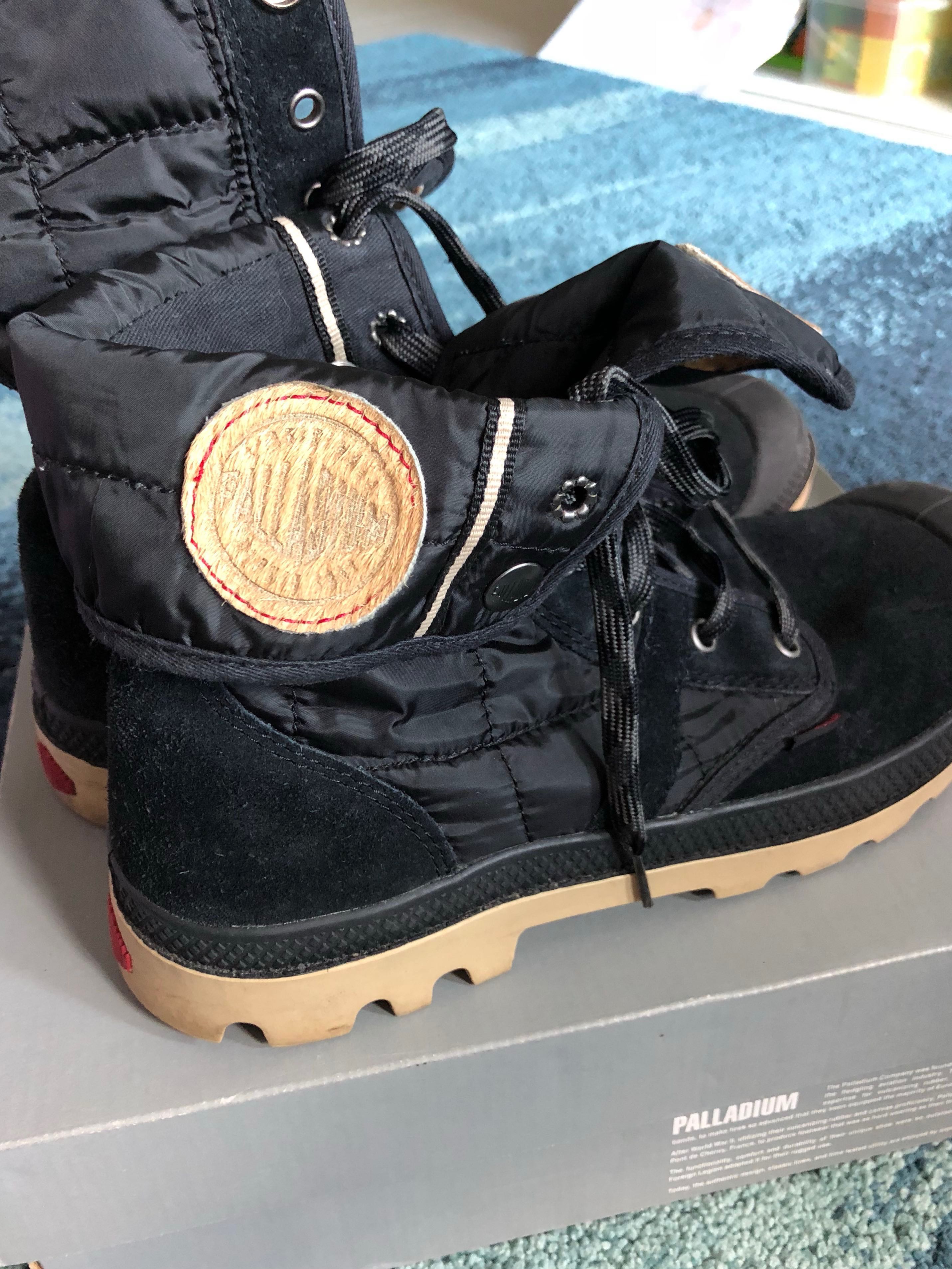 Palladium Suede Black Men Boots Men s Fashion Footwear Boots
