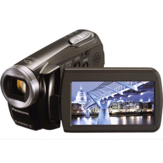 Panasonic SDRS7 Camcorder with 10x Optical Zoom (Black), Photography