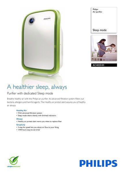 Philips air purifier ac4025 filter replacement sale