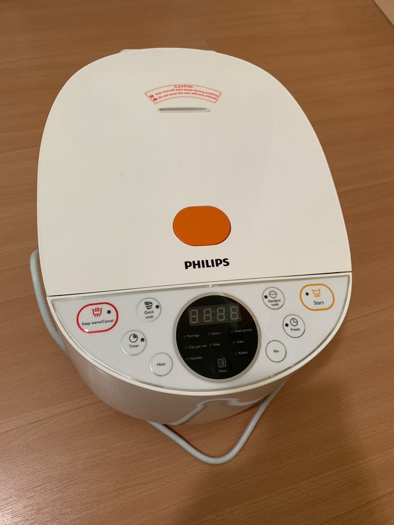 Philips Rice Cooker HD4514 1.5 ltrs, TV & Home Appliances, Kitchen