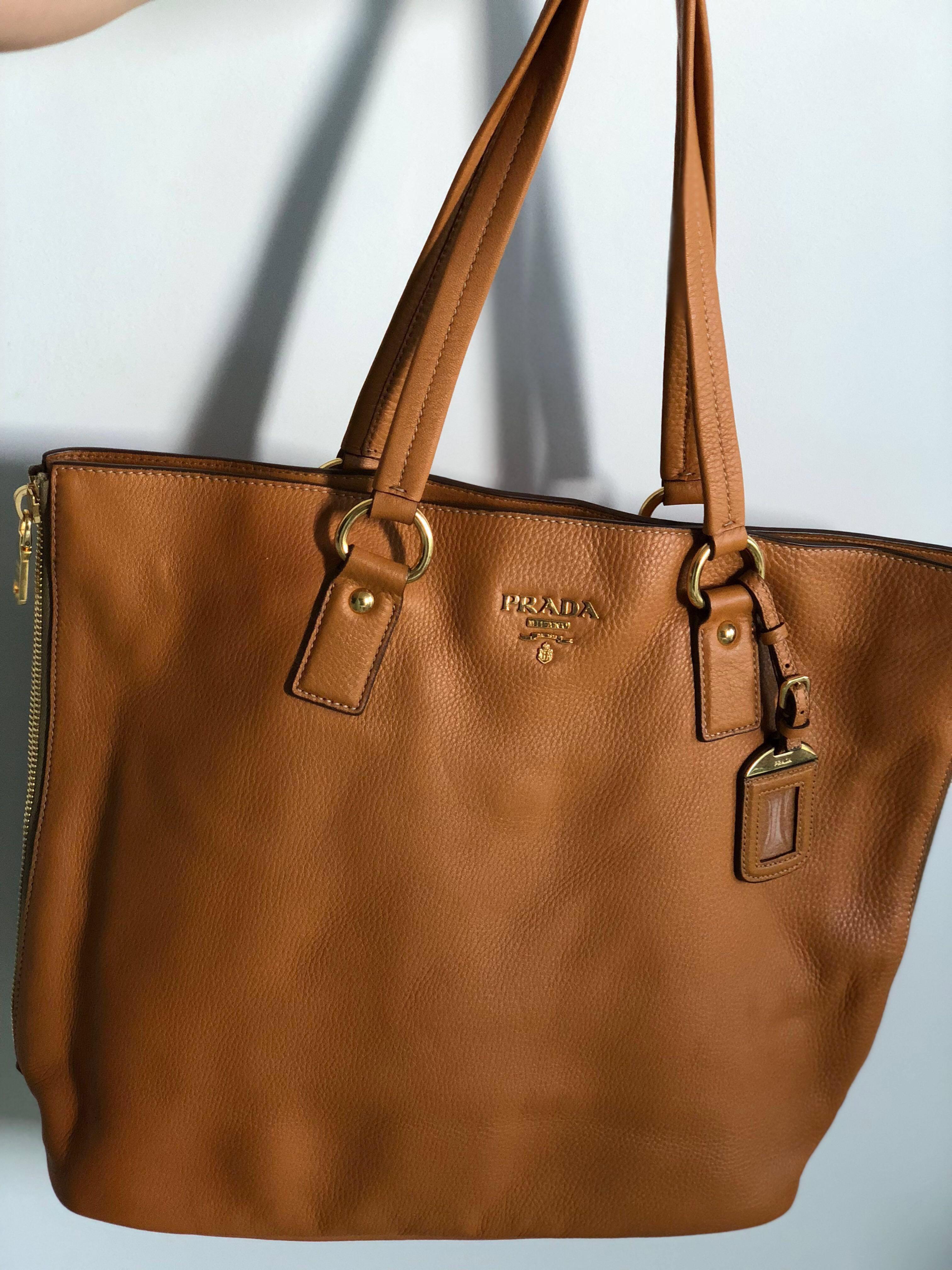 prada genuine leather handbags