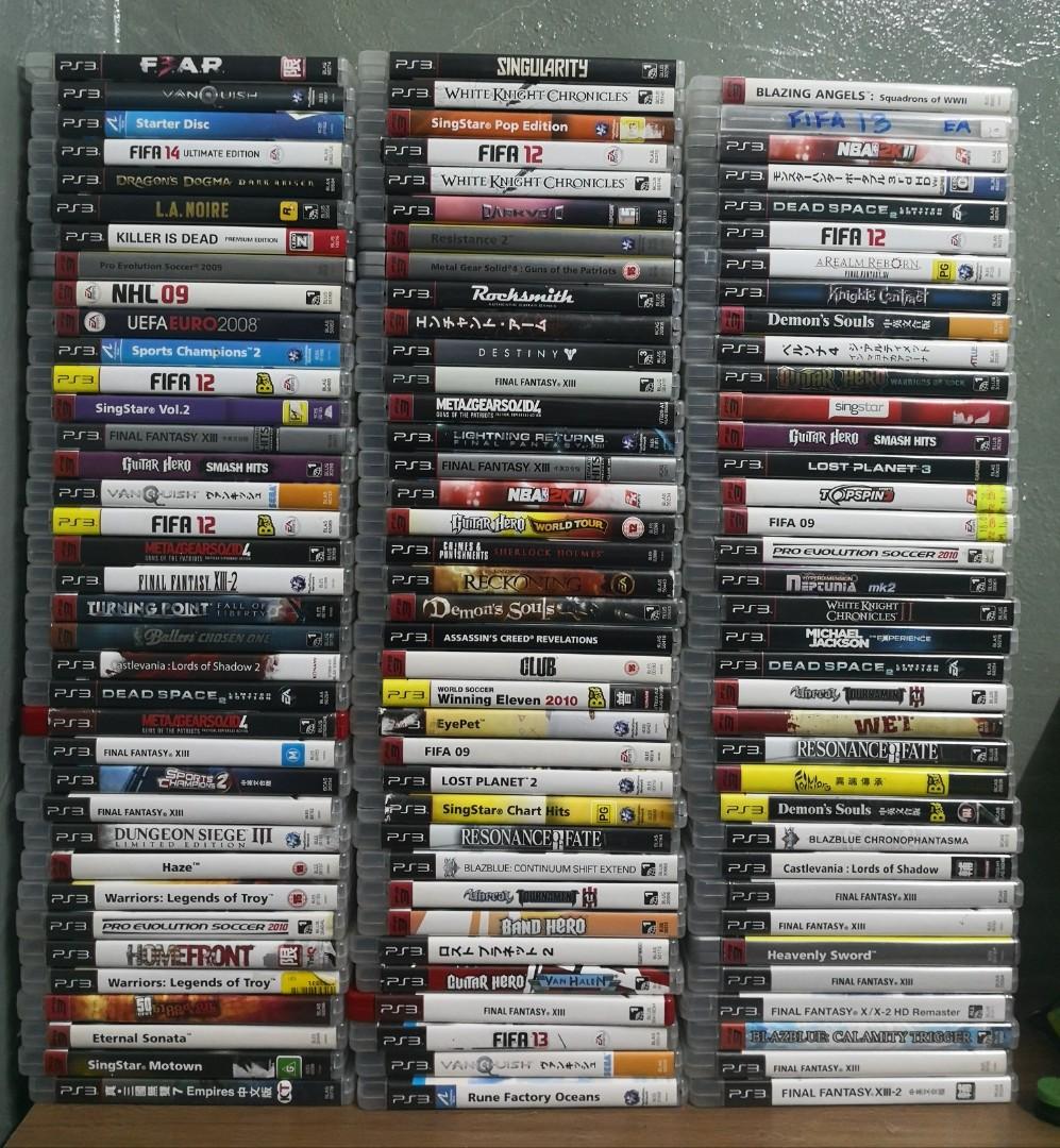 Ps3 Games Chart