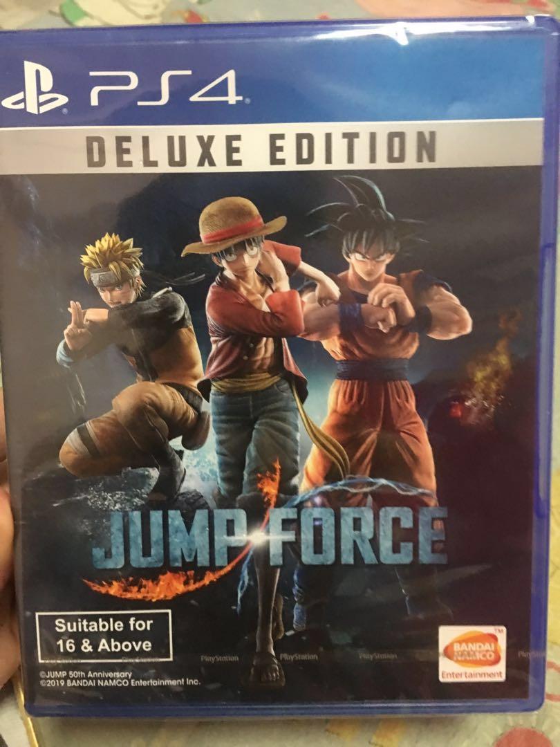 PS4 jump force deluxe edition
