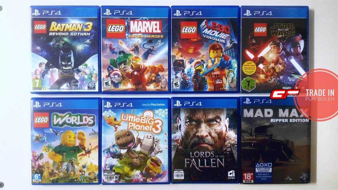 Ps4 Lego Games Fuiyo Putrajaya Video Gaming Video Games On Carousell