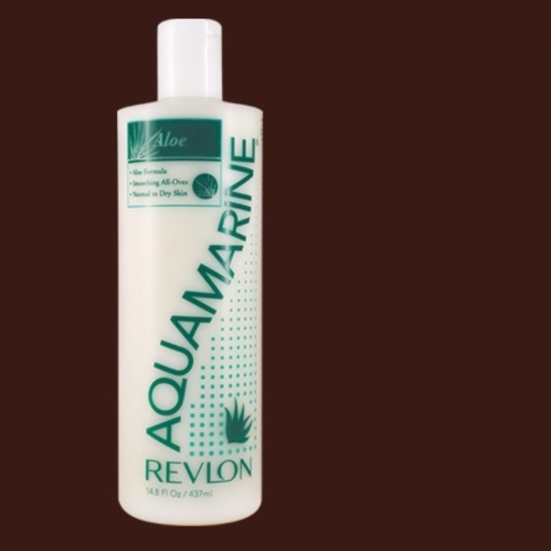 Revlon Aquamarine Body Lotion Aloe 437ml, Beauty & Personal Care, Bath