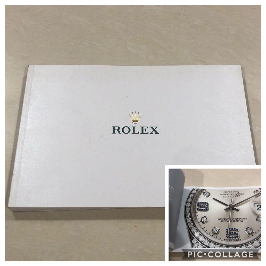Rolex Catalog (2012 2013), Luxury, Watches on Carousell