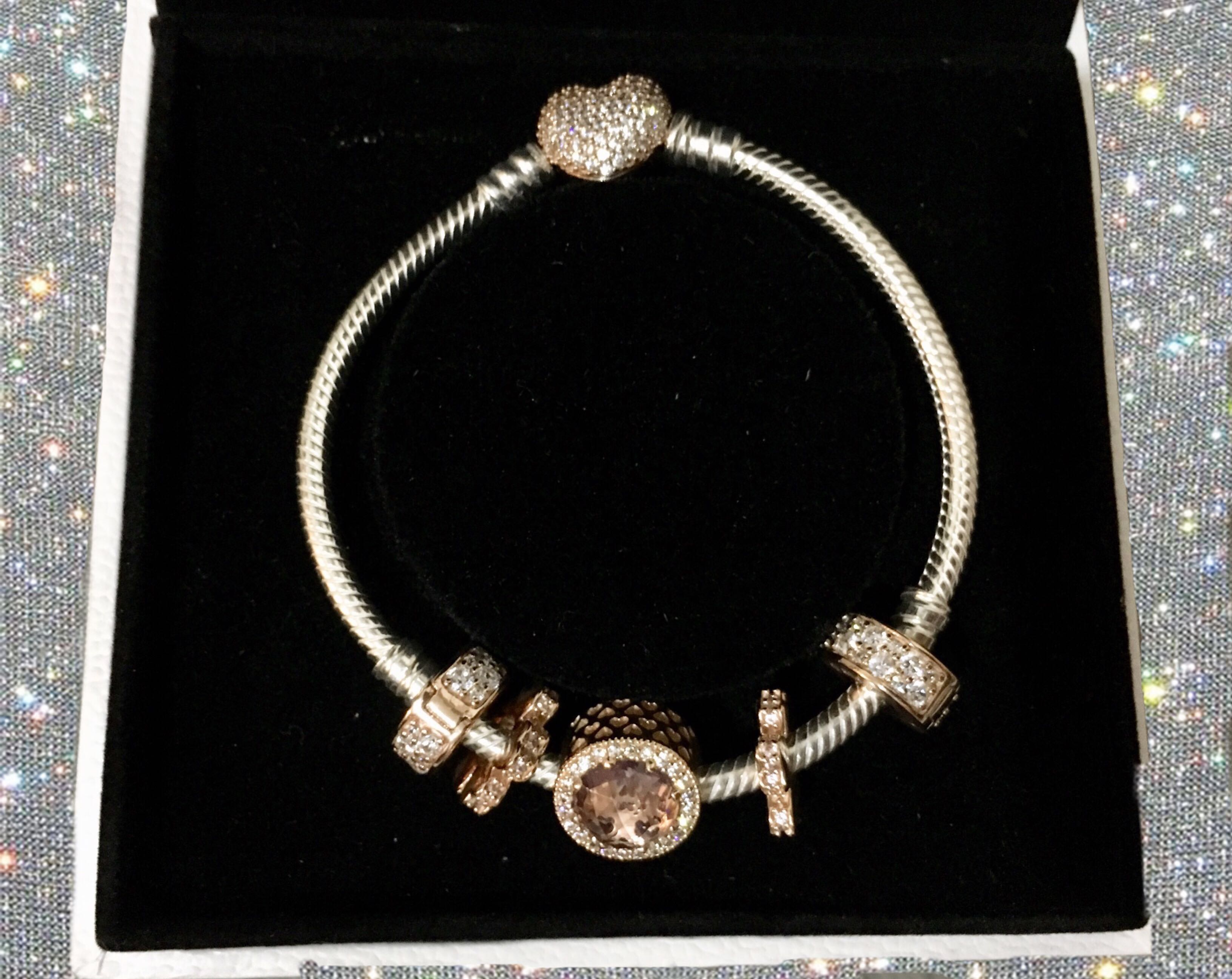 Original PANDORA Rose Sterling Silver 