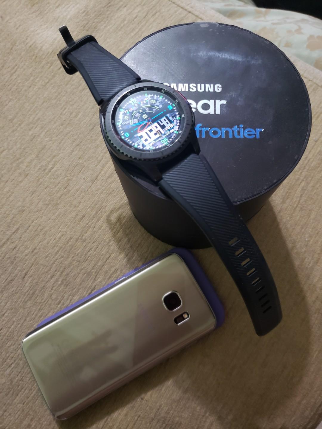 Samsung S7 and samsung gear s3 frontier bluetooth and wifi