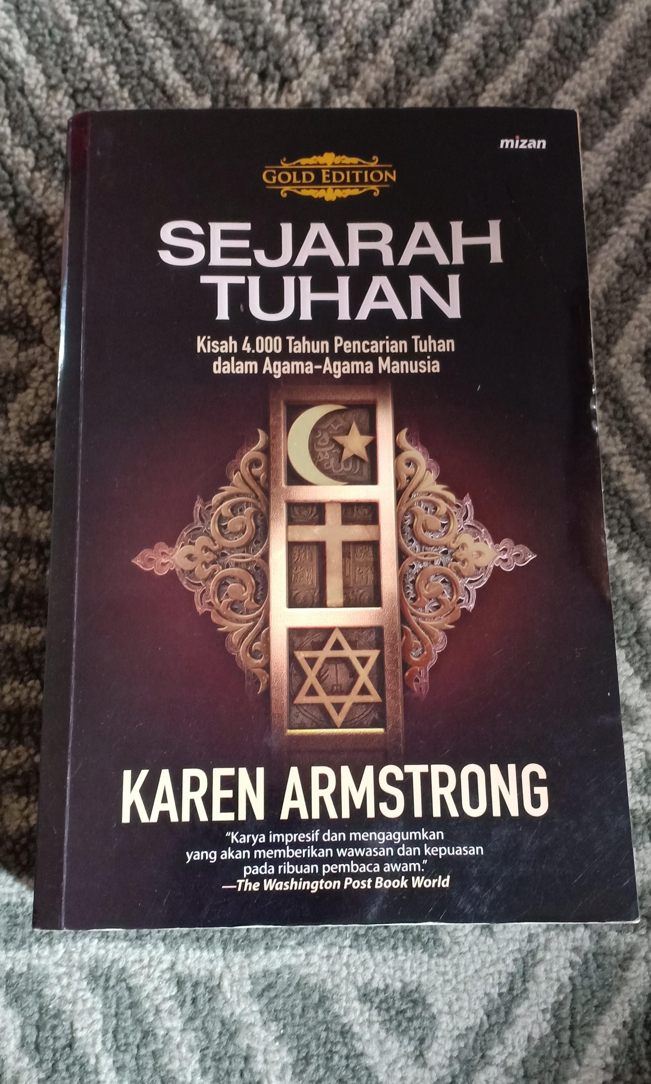Sejarah Tuhan Karen Armstrong Buku Alat Tulis Buku Di Carousell