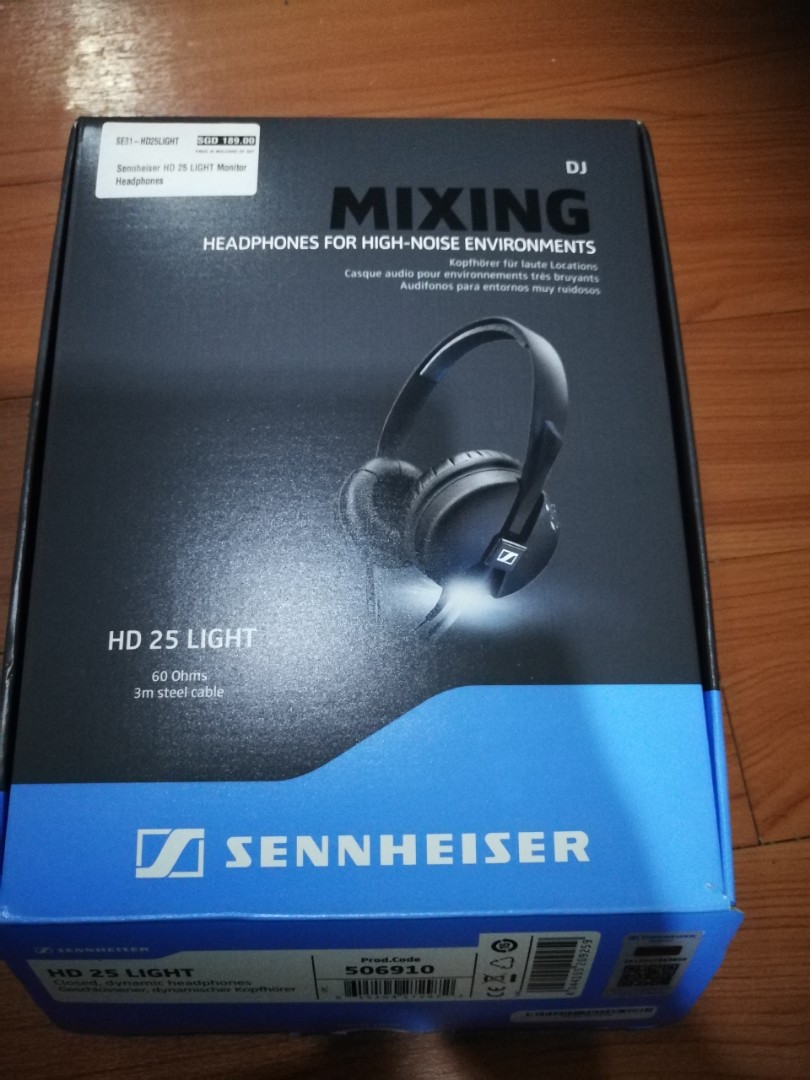 Sennheiser Hd 25 Light Headphones Electronics Audio On Carousell