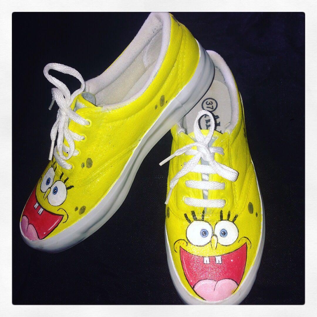 sepatu spongebob