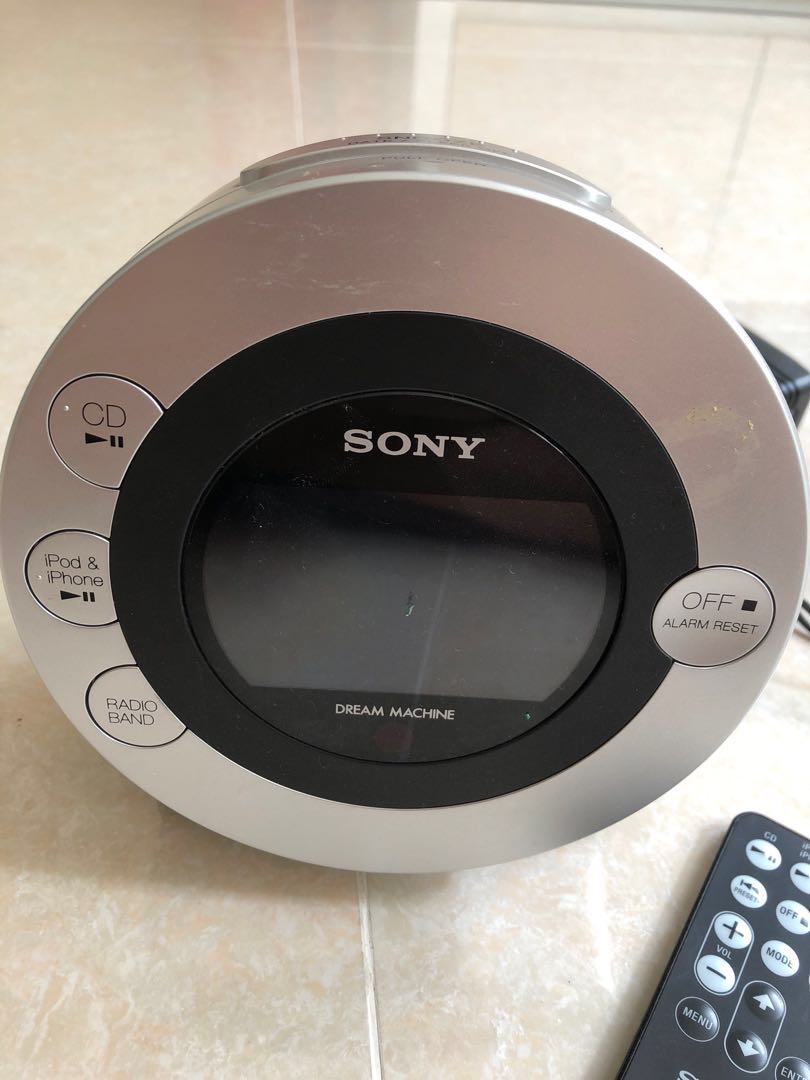Sony FM/AM CD Clock Radio, Audio, Portable Music Players on Carousell