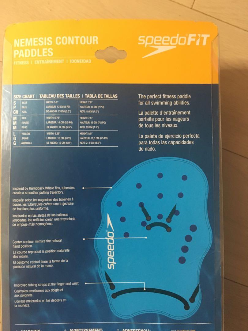 speedo nemesis contour paddle