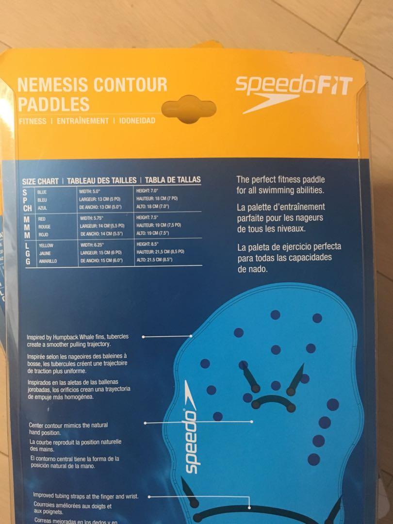 speedo nemesis contour paddle