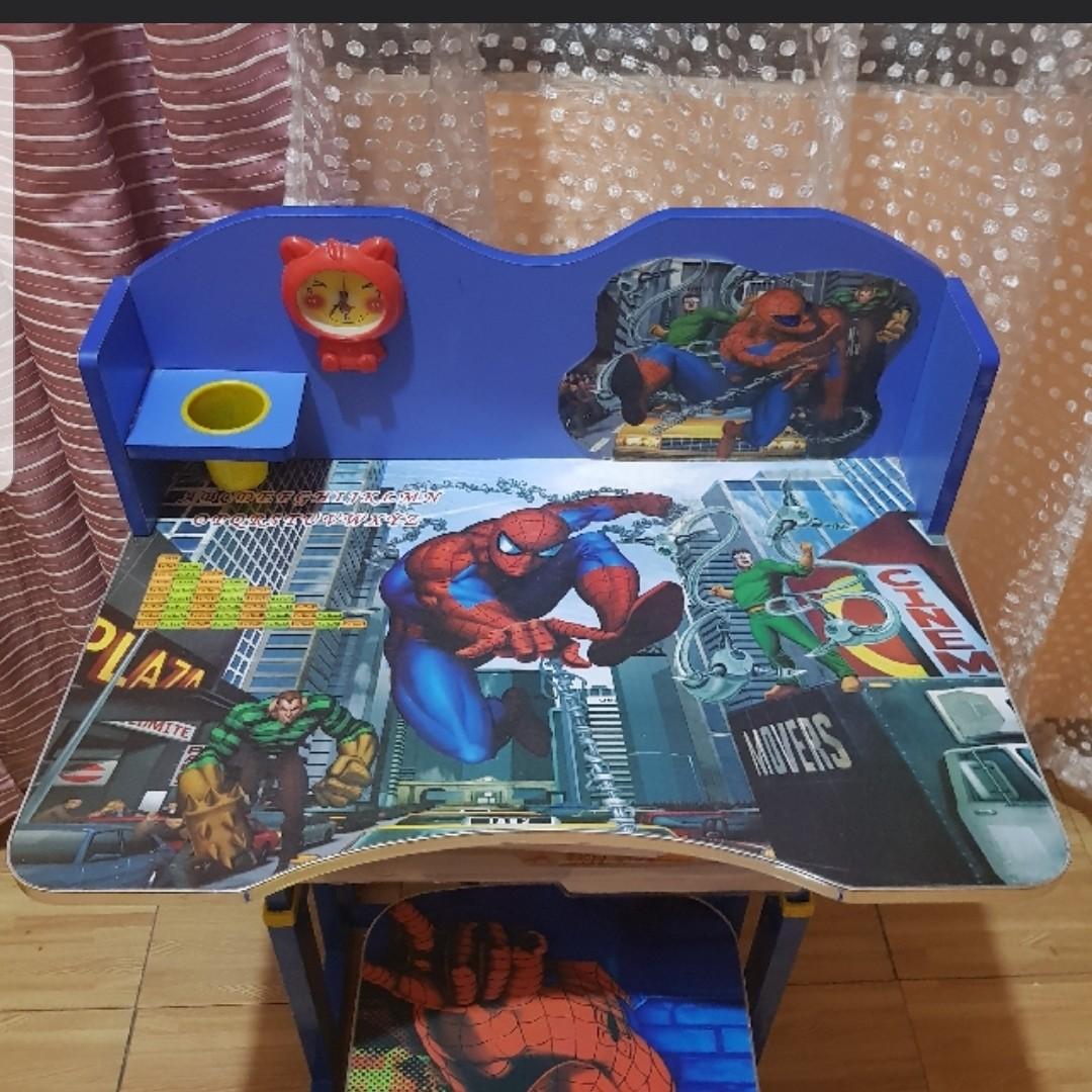 Spider man kids table clearance