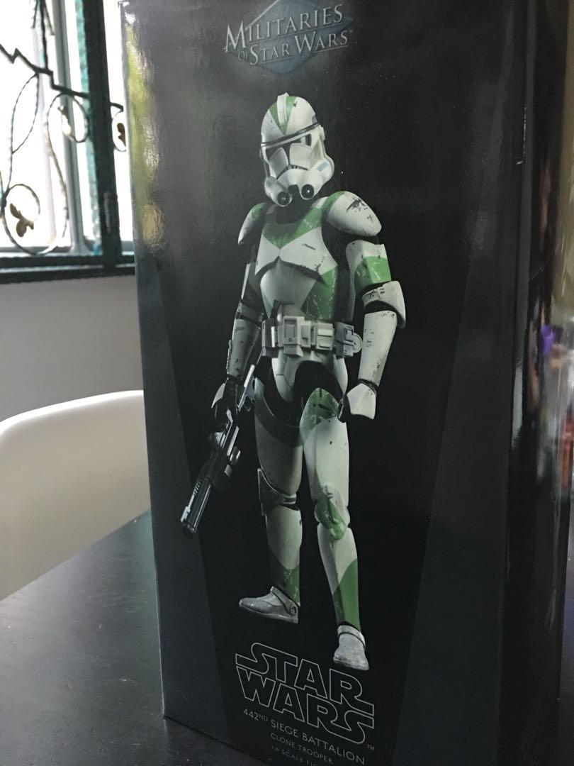 Star Wars 442nd Siege Battalion Clone Trooper 1 6 Scale