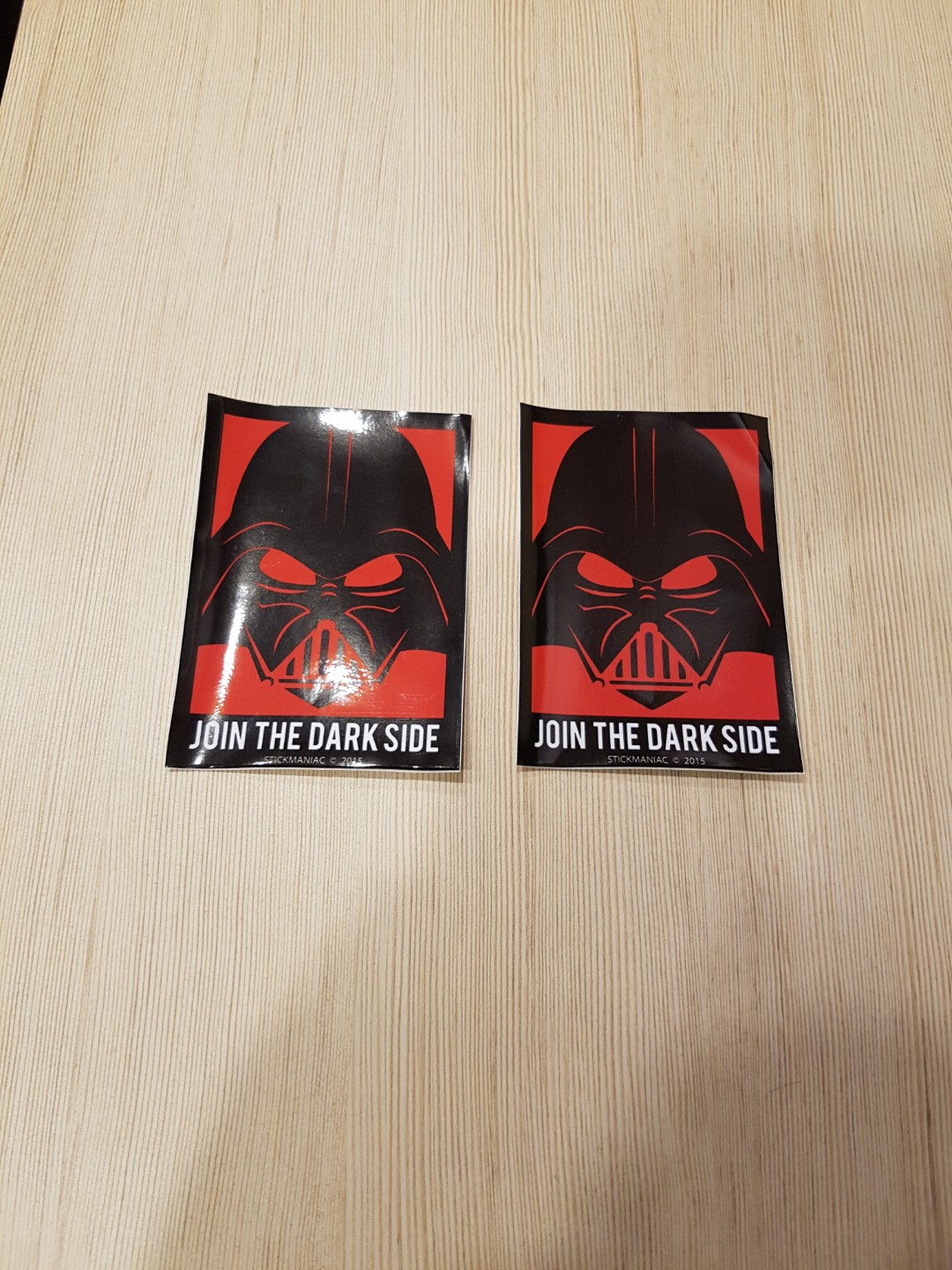 Vader Text Sticker Star Wars Darth Vader stickers, Hobbies & Toys, Toys & Games on Carousell