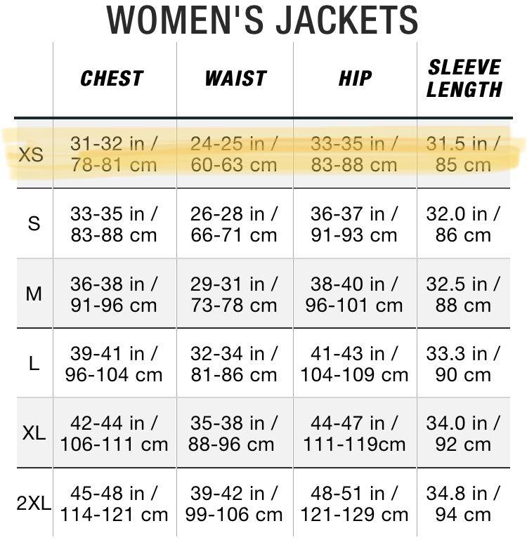 north face womens 2xl