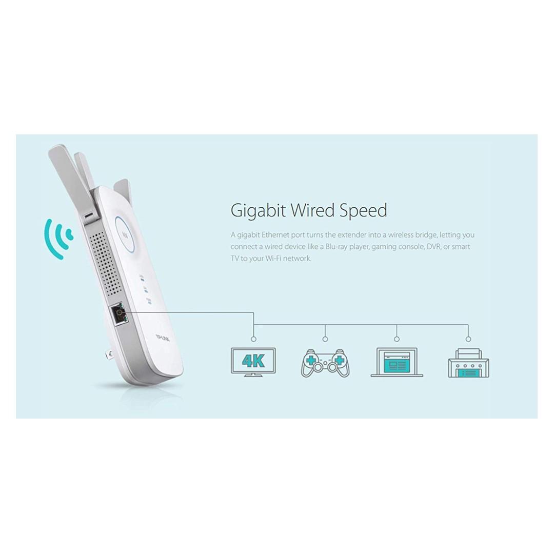 TP-Link | PCMag Editor's Choice - AC1750 Wifi Extender | Up to 1750Mbps |  Dual Band Range Extender, Repeater, Internet Booster, Access Point | Extend Wifi  Signal to Smart Home & Alexa