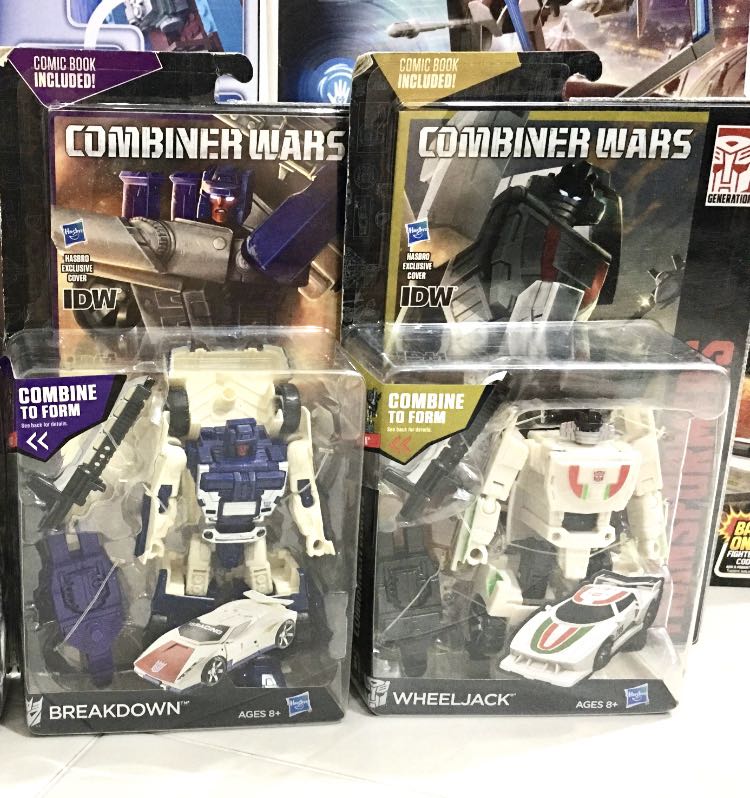 Transformers Combiners Wars Wheeljack Breakdown New Hobbies