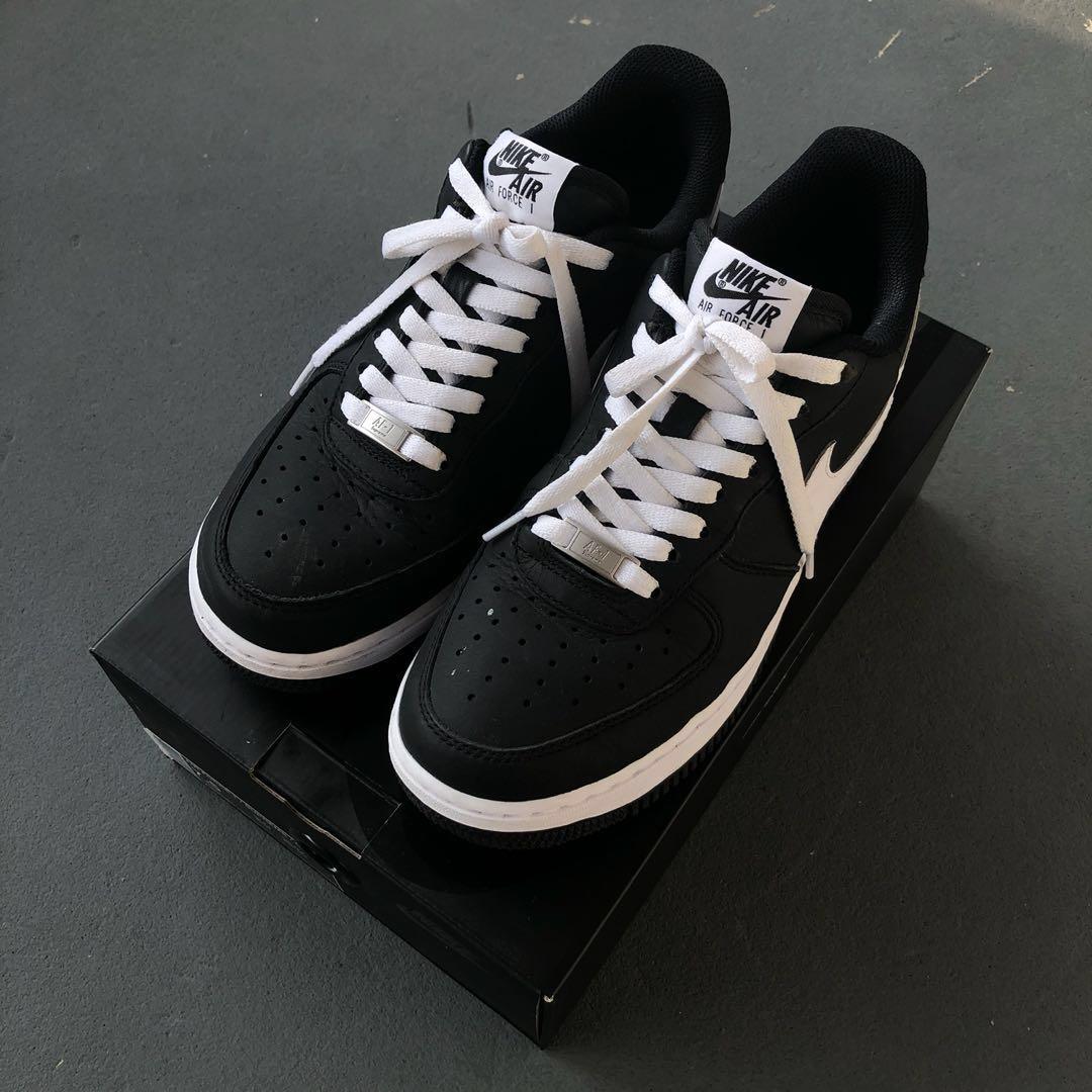 cdg air force 1 white